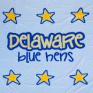 "HUGE" Delaware Fightin' Blue Hens Banner 50'x60' Inches ~ FAST FREE SHIPPING !