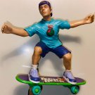 Vintage Peachtree Playthings TechDeck Pull Back Skateboard Man Rare 2000 -WORKS!