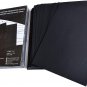 100ct BLACK BNC Leather Texture Paper Binding Presentation Covers 8.75"X11.25"in