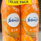 2Pk Pumpkin Febreze Air Refresher Spray Limited Edition ~ FAST FREE SHIPPING ! ~