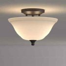 NEW(Open Box)Westinghouse Wensley Two-Light Semi-Flush Ceiling Fixture FREE SHIP