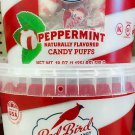 2 Tubs Red Bird Peppermint Puffs 18oz *~* FREE PRIORITY MAIL SHIPPING ! *~*
