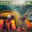 NEW/SEALED Vintage Parker Brothers Godzilla Street Stomping Game 1998~FREE SHIP!