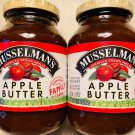 2 Glass Jars Musselman's Apple Butter (Made In The USA) ~ FREE SHIPPING ! ~