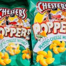 2 Bags Chester's POPPERS Jalapeno Cheese Whirlz *~* FAST FREE SHIPPING ! *~*