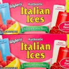 3Pk(18 Ices) Wyler's Authentic Italian Ices Berry Flavor ~ FAST FREE SHIPPING !