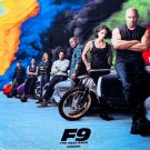"HUGE" F9 Fast & Furious Saga Tapestry Wall Art Wall Decor 78" x 58"~ FREE SHIP!