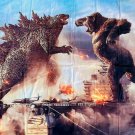 "HUGE" 56"x76" Godzilla vs Kong Tapestry Wall Art Wall Decor ~ FREE SHIPPING ! ~