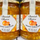 2 Jars Danish Choice All Natural Orange Marmalade 24oz * FREE PRIORITY SHIP ! *