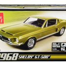 Skill 3 Model Kit 1968 Ford Mustang Shelby GT-500 1/25 Scale Model by AMT
