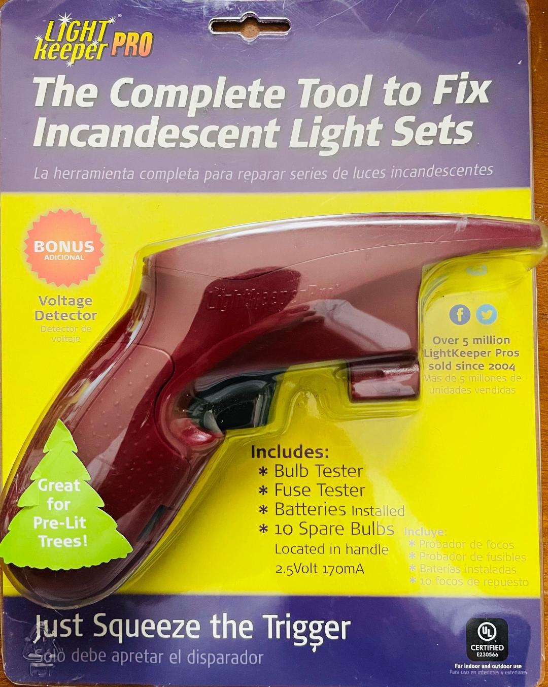 Light Keeper Pro Christmas Complete Tool To Fix Your Incandescent Light Sets NEW