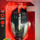 NEW Gladiator Wired Precision Gaming Mouse *LED Backlight* Geared Up 6 Buttons!