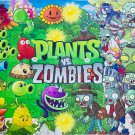 "HUGE" 60"x80"in "PLANTS VS. ZOMBIES" Banner Xbox PS Nintendo~ FREE SHIPPING ! ~