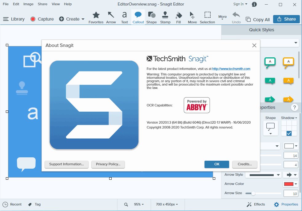 TechSmith SnagIt 2024.0.0.265 instal the new for android