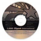 1,000 Clipart - International CD-ROM for Win - NEW CD in SLEEVE