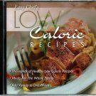 Easy Chef's: Low Calorie Recipes PC CD-ROM for Windows - Factory Sealed JC