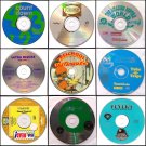 KIDS LOT #5 1994-1995 - 9 Vintage PC-CDs