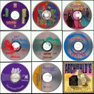 KIDS LOT #2 1994 - 9 Vintage PC-CD-ROM Discs