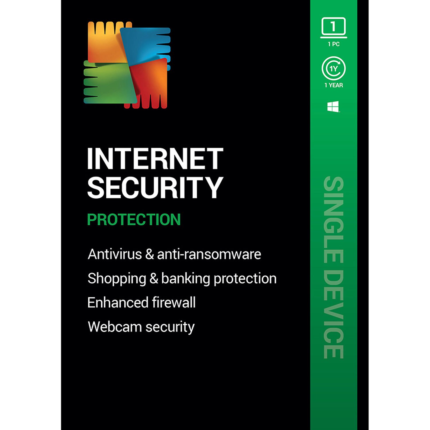 AVG Internet Security 1 User 1 Year Digital Key GLOBAL