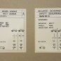 Peugeot 205 GTI 1.9 Engine Bay & Interior Sticker Set-18 Pcs