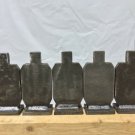 AR500 3/8" Steel 6” IDPA Knock-over Shooting Target 5pc Set