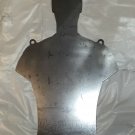 Steel Torso Target Silhouette 1/4" X 18" X 30 IPSC IDPA