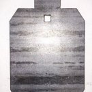 AR500 7" X 12" IPSC/IDPA 1/2" Steel Target Hanger Gong Silhouette