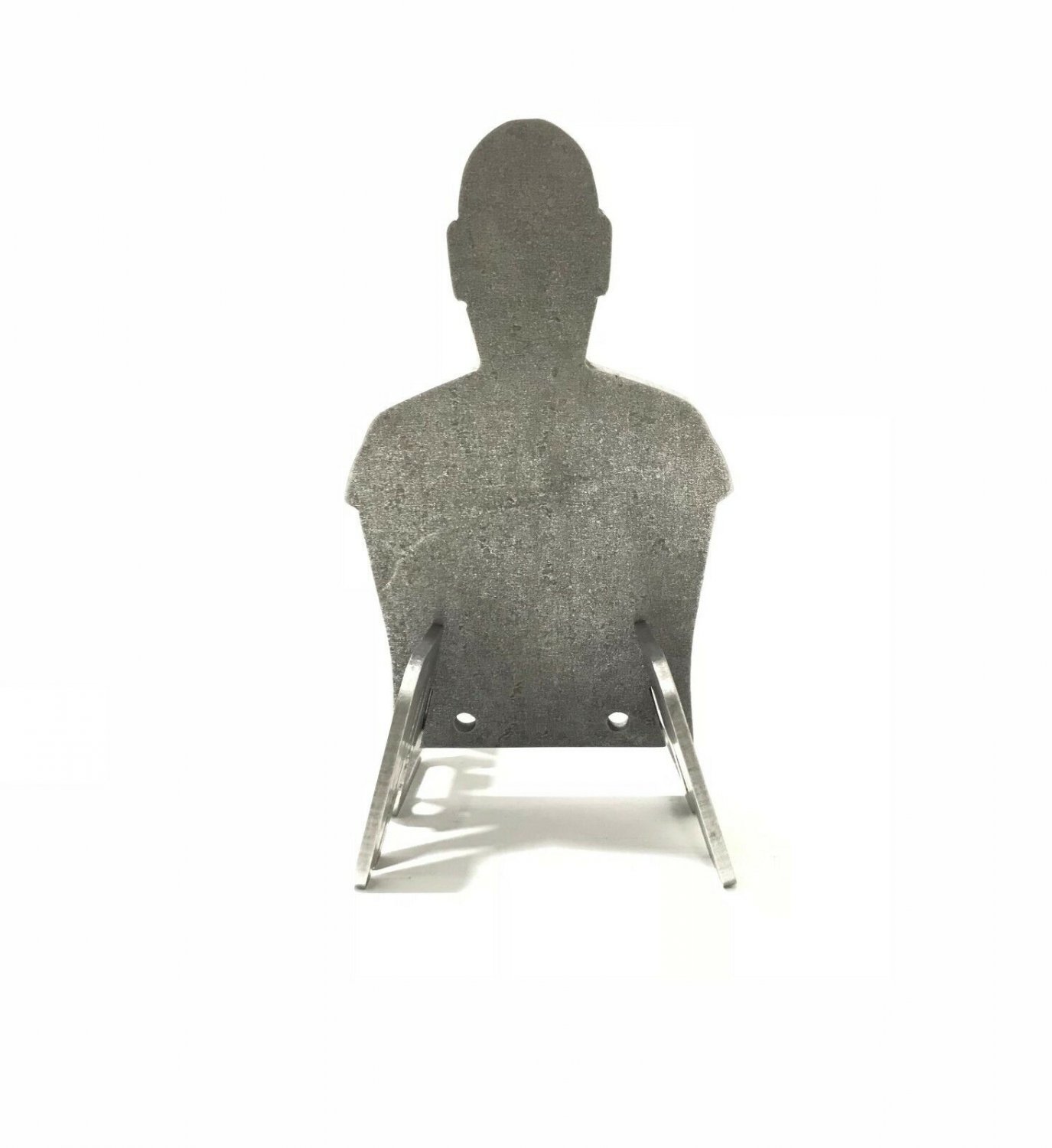 Portable AR500 Steel Torso Target Gong Base Stand 3/8" X 7"X 12" IPSC IDPA