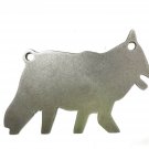 AR500 Coyote Silhouette Animal Steel Target Gong 12”X 8”X 5/8”