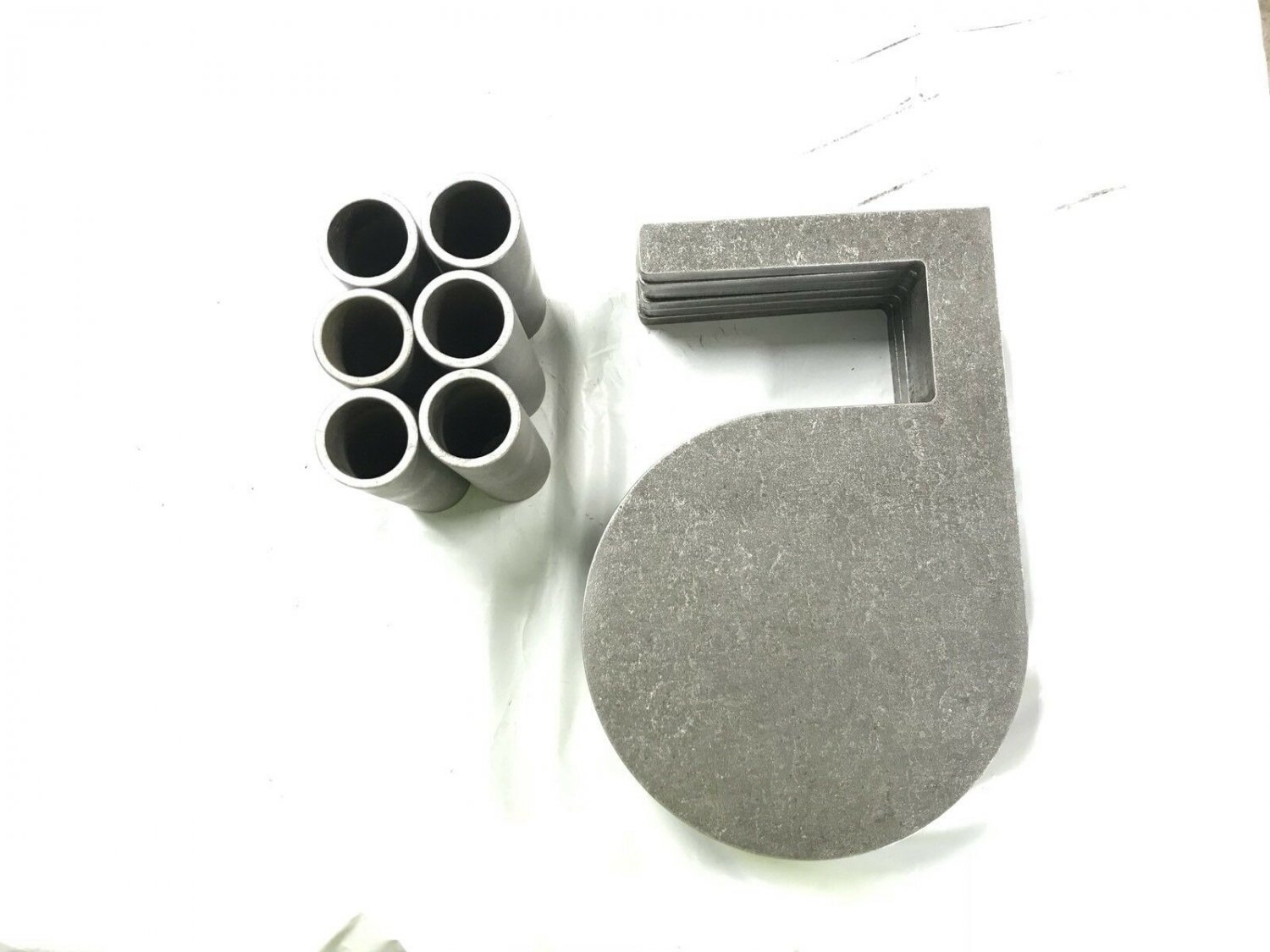 AR500 Steel Target Dueling Tree DIY Kit (6) 6" X 3/8" Paddles DOM Pivot Tubes