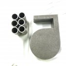 AR500 Steel Target Dueling Tree DIY Kit (6) 6" X 3/8" Paddles DOM Pivot Tubes