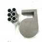 AR500 Steel Target Dueling Tree DIY Kit (6) 6" X 3/8" Paddles DOM Pivot Tubes