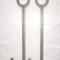AR500 10" Target Hanger Hook 3/4" SCH40 Pipe 1" Tube Round Bar