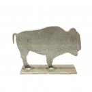 AR500 Buffalo Bison Silhouette Animal Steel Knock-Over Target 12”X 8”X 3/8”