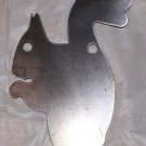 Ar500 Squirrel Silhouette Steel Target Gong 12" X 8" X 3/8"