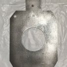 AR500 2/3 IDPA IPSC Bullseye Steel Shooting Target Gong 1/4" 12" X 20" 6" Center