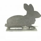 AR500 Rabbit Silhouette Animal Steel Knock-Over Target 12”X 8”X 3/8”