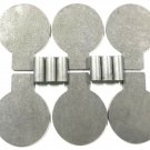 AR500 6"X 3/8" Steel Target Plate Rack DIY Kit Heavy Duty Pivot Tubes