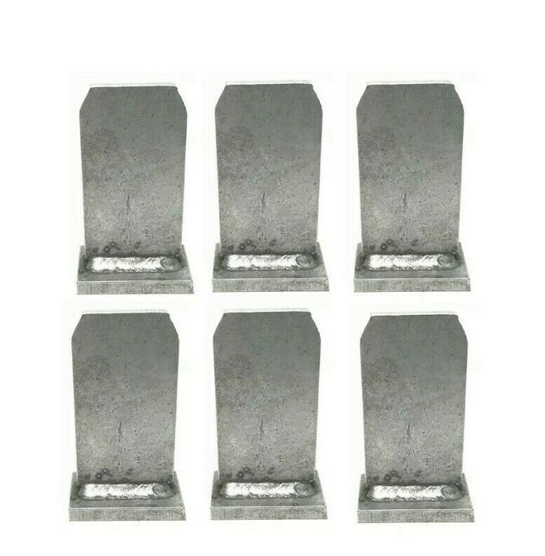 AR500 Beer Pop Can Silhouette Steel Knock-Over Target 3/8" 6 Pack