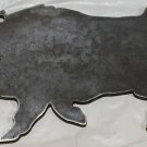 Ar500 Wild Hog Boar Pig Silhouette Steel Target Gong 24" X 12" X 1/2"