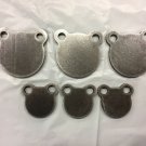 AR500 Steel Target Gong 1/4" Custom Order