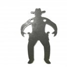 AR500 Cowboy Silhouette Steel Target Gong 12”X 8”X 1/2