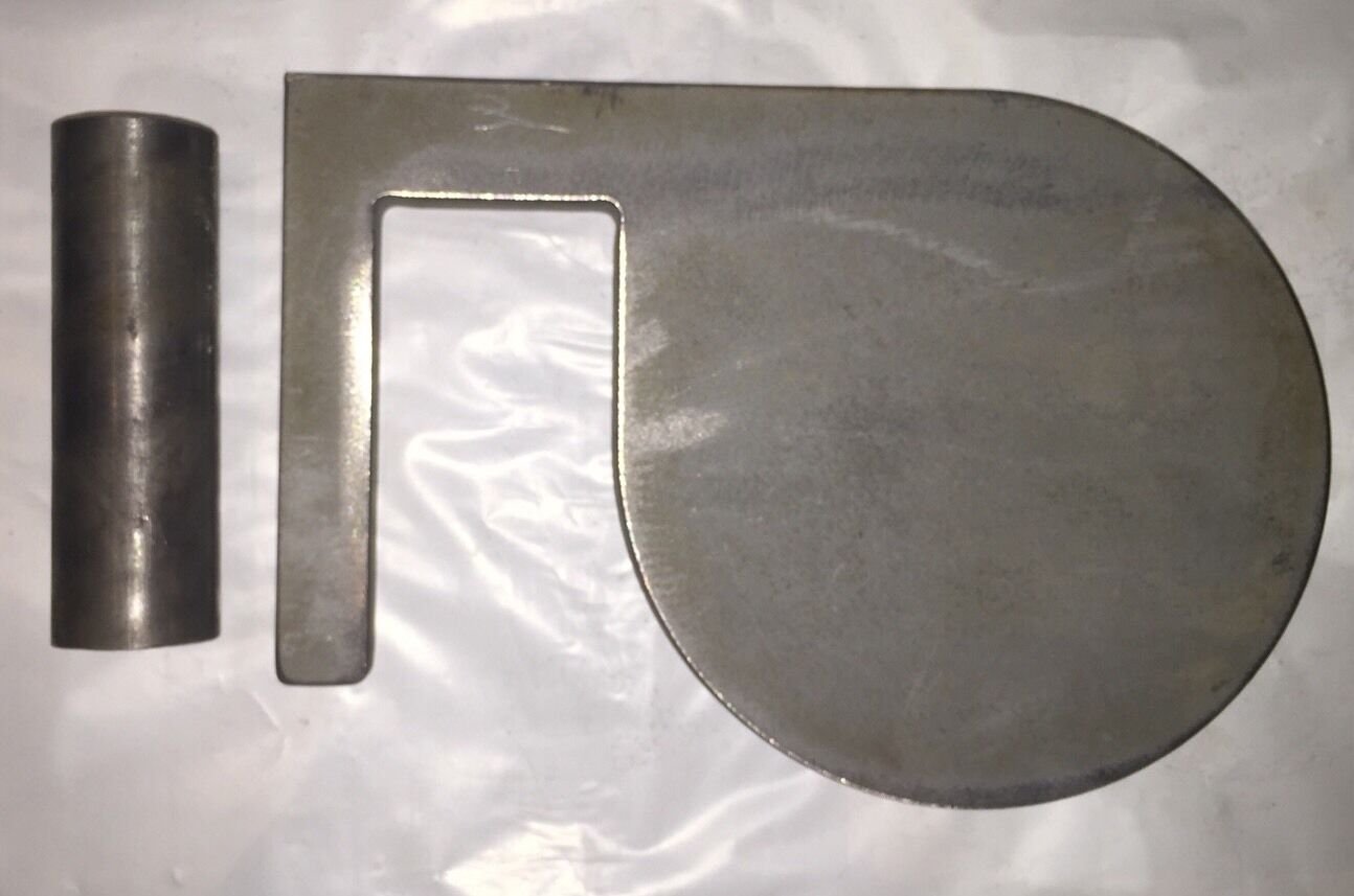 AR500 Steel Target Hostage/Dueling Tree (1) 6" X 3/8" Paddle (1) DOM Pivot Tube