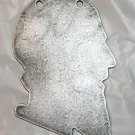 AR500 ISIS Head Terrorist Silhouette Steel Target Gong 8" X 12" X 3/8"
