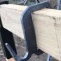 AR500 2 X 4 Target Hook Bracket Hanger