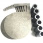 AR500 Steel Target Dueling Tree DIY Kit (6) 8"X 3/8" Paddles DOM Pivot Tubes