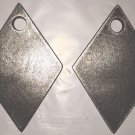 AR500 STEEL TARGET DIAMOND 3/8" X 4" X 6" SET OF 2 AR500 STEEL TARGET DIAMOND 3/8" X 4" X 6" SET OF 2