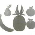AR500 1/4" Steel Target Fruit Bowl 5Pc Set