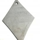 AR500 8"X 12"X 3/8" Diamond Silhouette Steel Target Gong