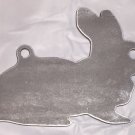 Ar500 Rabbit Silhouette Steel Target Gong 12" X 8" X 3/8"